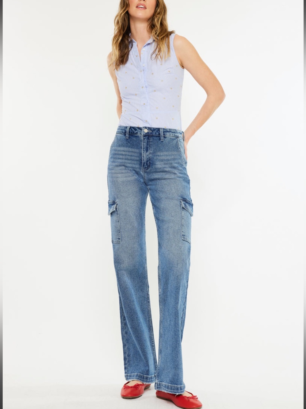 KanCan Cargo Jeans